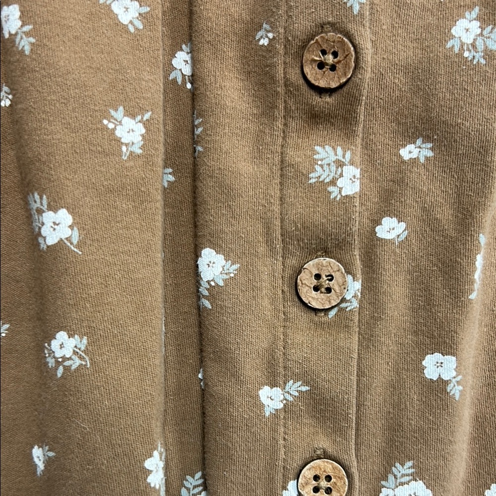 Jamie Kay Tan Floral Dress - Picture 3 of 3
